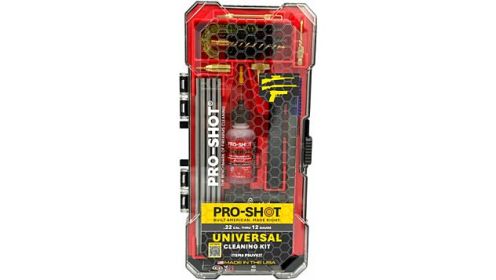 PRO SHOT CLEANING KIT UNIVERSAL .22-12GA -.26 CAL