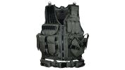 UTG TACTICAL VEST V547 BLACK LAW ENFORCEMENT