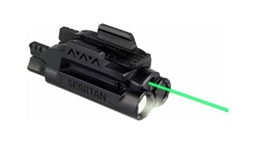 LASERMAX LASER/LIGHT RAIL MOUNT SPARTAN GREEN/WHITE LED