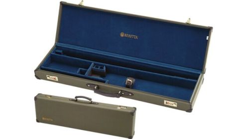 BERETTA LUGGAGE CASE FOR O/U SHOTGUNS CANVAS/LEATHER LODEN