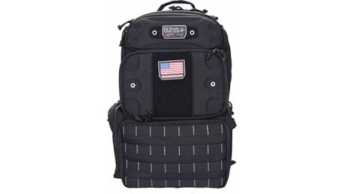 GPS TACTICAL RANGE BACKPACK TALL W/WAIST STRAP BLACK NYLON