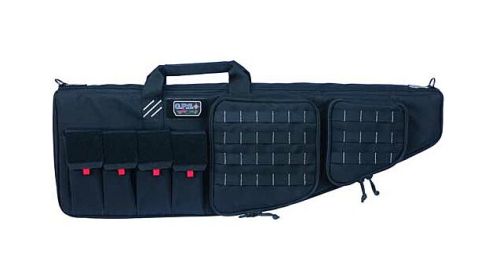 GPS TACTICAL AR CASE 42" BLACK W/ HANDGUN HOLDER