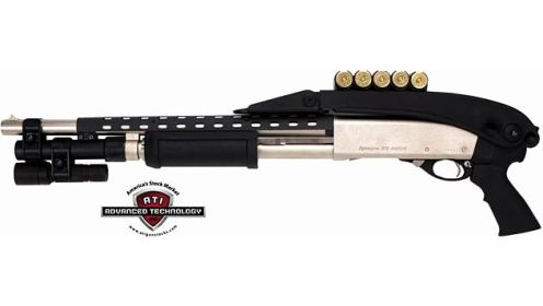 ADV TECH STOCK SHOTGUN 12GA PUMPS TOP FOLDING BLACK SYN