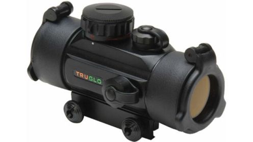 TRUGLO RED DOT SIGHT 1X30MM 5-MOA W/MOUNT BLACK MATTE