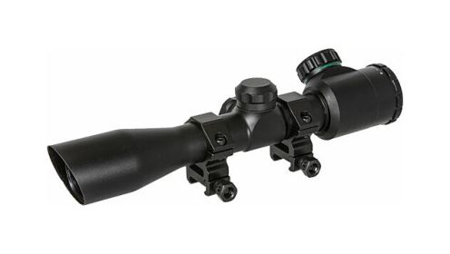 TRUGLO CROSSBOW SCOPE 4X32 BLACK WITH RINGS