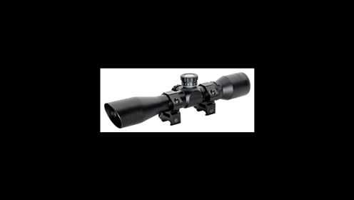 TRUGLO TRU-BRITE 4X32MM SCOPE TACTICAL MIL-DOT W/RINGS BLACK