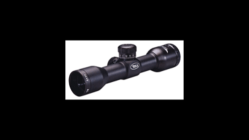 BSA TACTICAL WEAPON SCOPE 4X30MM W/RINGS MIL-DOT BLK