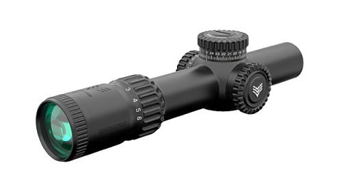 SWAMPFOX WARHORSE 1-6X24 RED IR MIL 34MM