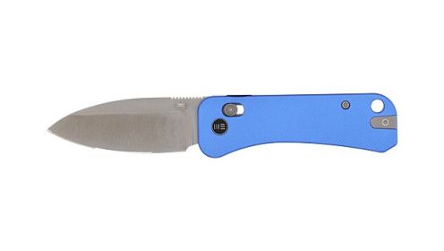 WE KNIFE BANTER 2 2.87" BLUE ALUMINUM/SATIN CROSSBAR LOCK!