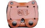 DESANTIS DOUBLE MAG POUCH OWB LEATHER SIG P365 TAN