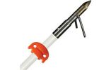 AMS BOWFISHING FIBERGLASS ARROW CHAOS POINT WHITE W/SS