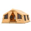 Inflatable Tent for Camping 12-16 Person Glamping Tent with Pump Easy Set up