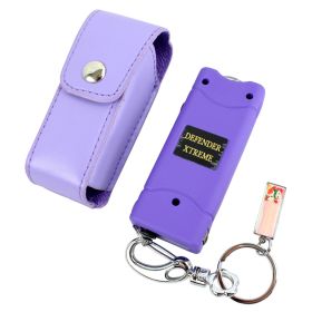 Police Stun Gun 3 million Volt Rechargeable LED Flashlight & Holster Protection