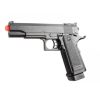 airG6 Airsoft Black Handgun Pistol Zinc Alloy Shell with Laser