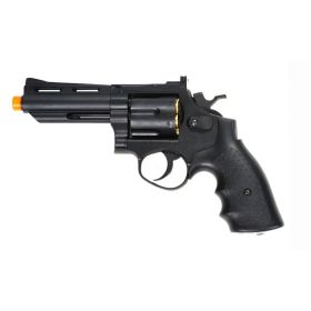 HFC HG-132 4" Barrel Gas Revolver Black Metal