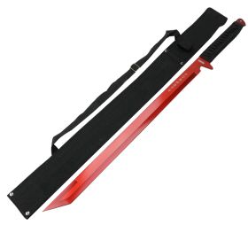 Defender-Xtreme 26" Red Ninja Sword Stainless Steel with Sheath
