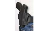 BULLDOG BELT SLIDE HOLSTER BLK RH LARGE FRAME AUTOS