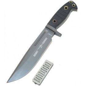 13" Hunting Knife w/ Blade Sharpener Stainless Steel