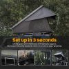 Roof Top Tent Hardshell Rooftop Tent For Van Jeep SUV Truck Car Overland Tent Camping for 2-3 Person( With Ladder)