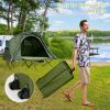 2-Person Outdoor Camping Tent with External Cover