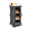 Folding Camping Storage Cabinet with 3 Shelves and Carry Bag