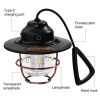 Outdoor Lighting Camping Light USB Rechargeable Horse Lantern