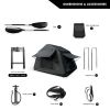 Foldable 2-3 People Amphibious Inflatable Car Roof Top Tent for camping Outdoor Glamping Camping Tent for SUV